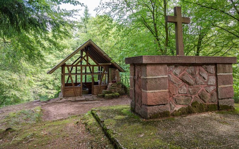 Chapelle Saint-Fridolin. Sparsbrod. Vallée du Schacheneck.