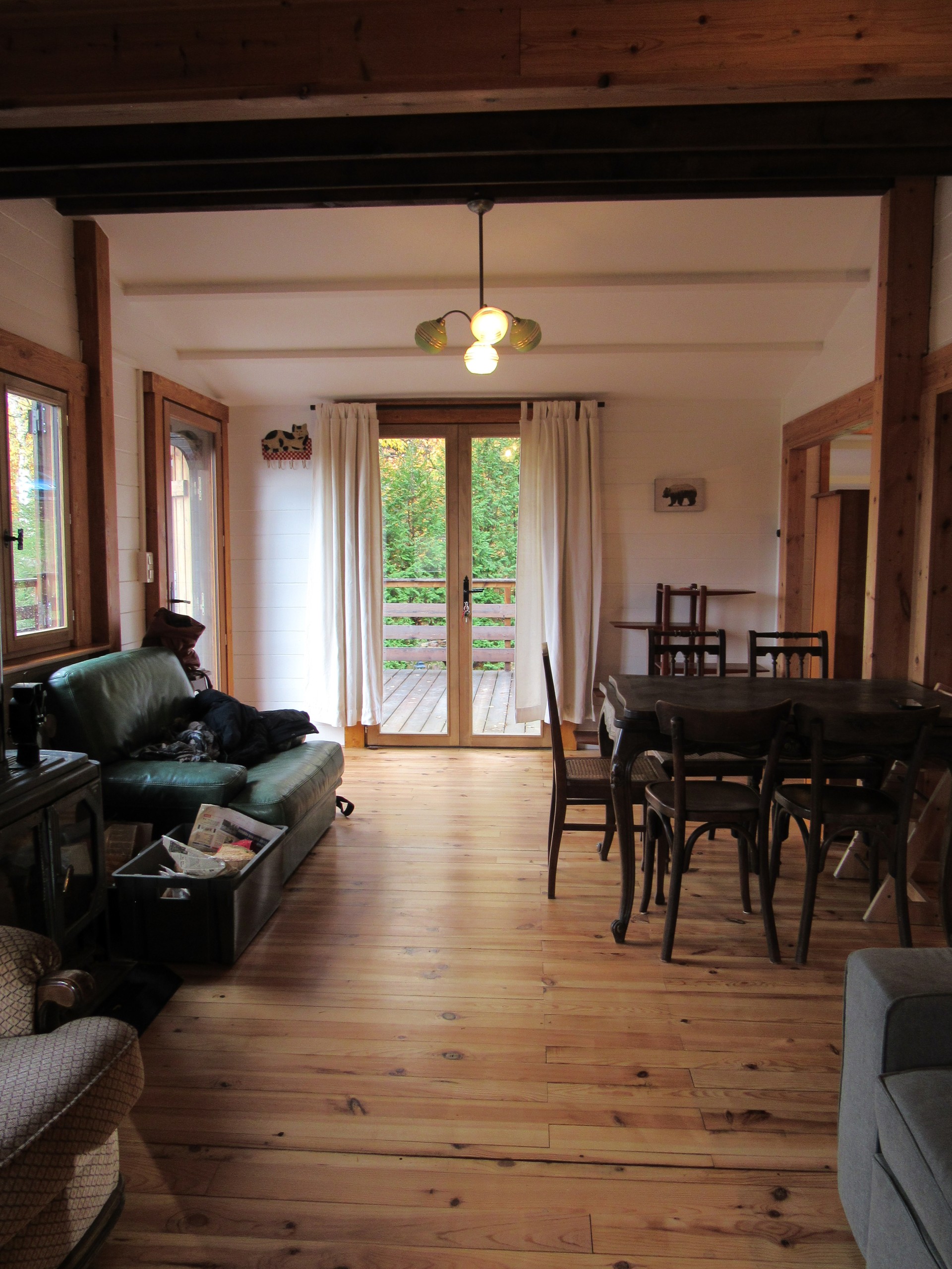 Intérieur du chalet