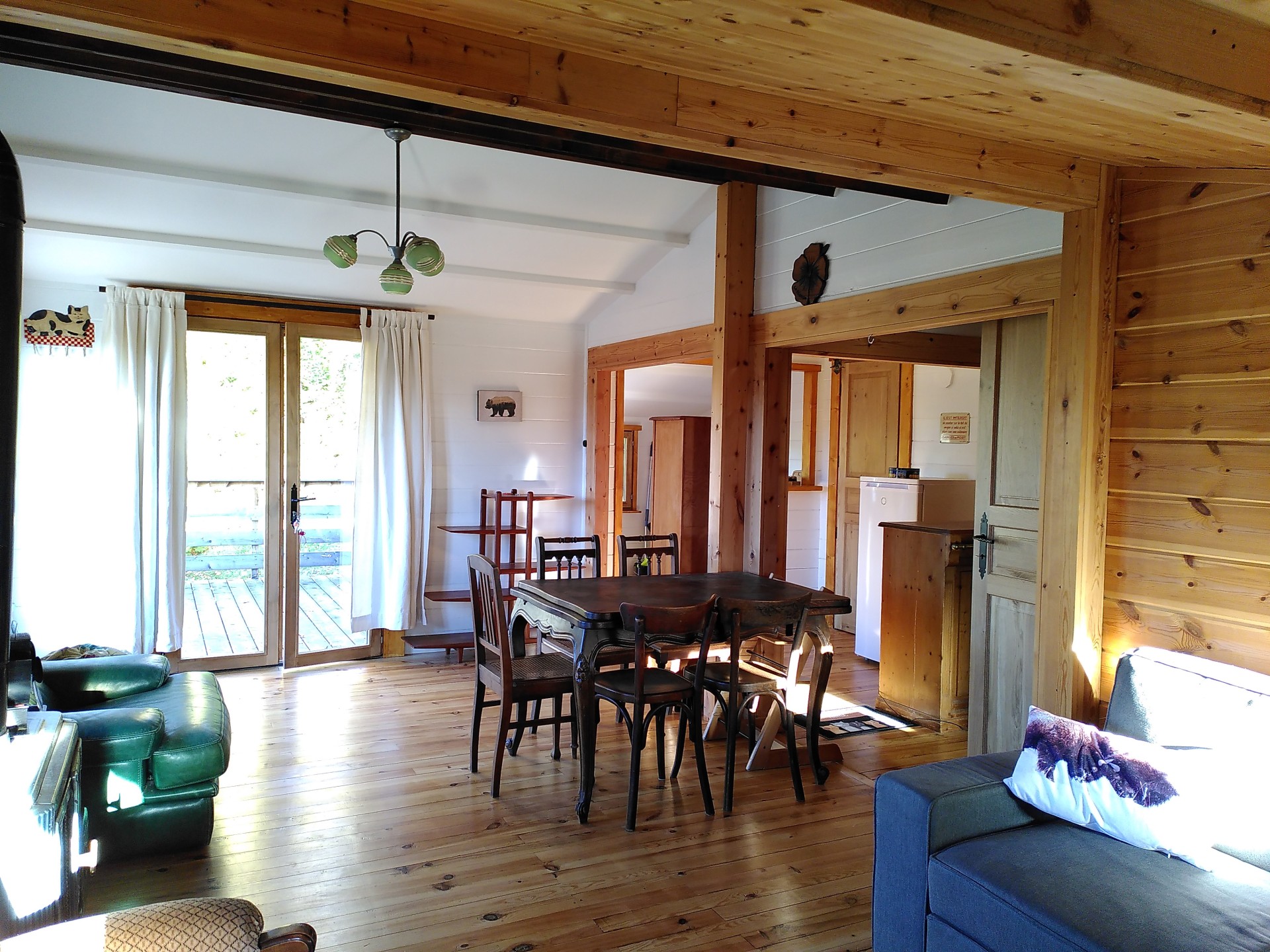 Salle à manger du chalet